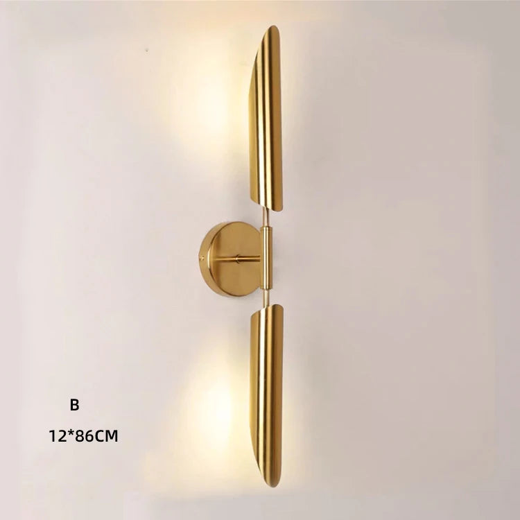 Applique murale design doré PONI