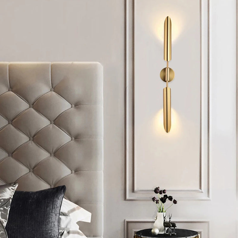 Applique murale design doré PONI