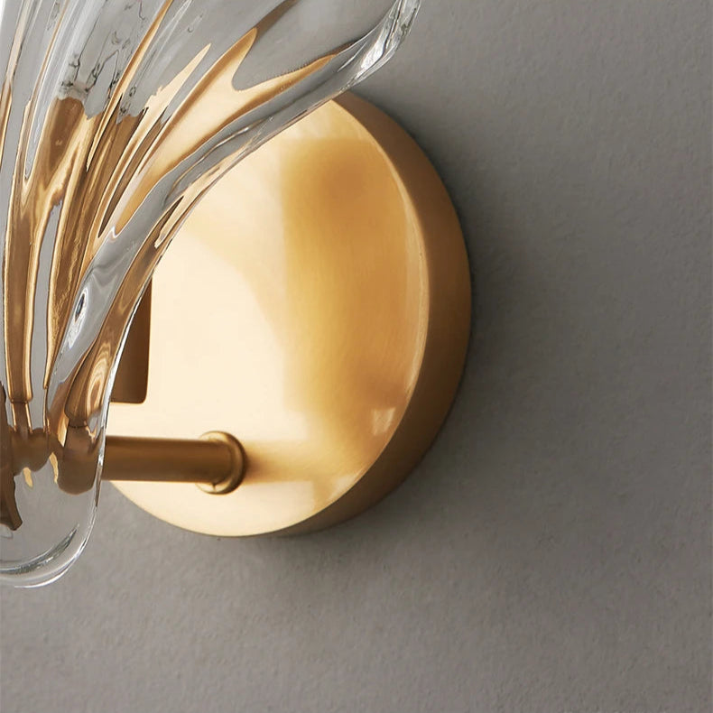 Applique murale design doré SELA