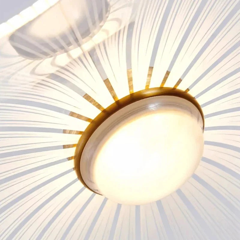 Suspension design LED LEAF – Élégance et légèreté naturelle