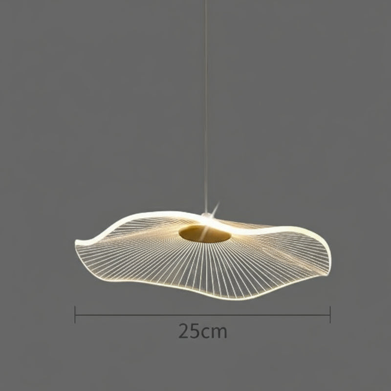 Suspension design LED LEAF – Élégance et légèreté naturelle