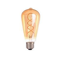Ampoule LED E27 Ambre T64