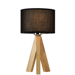 Lampe à poser design bois OMIT